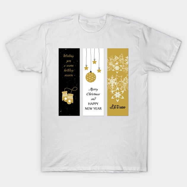 Christmas banner 4 T-Shirt by grafart